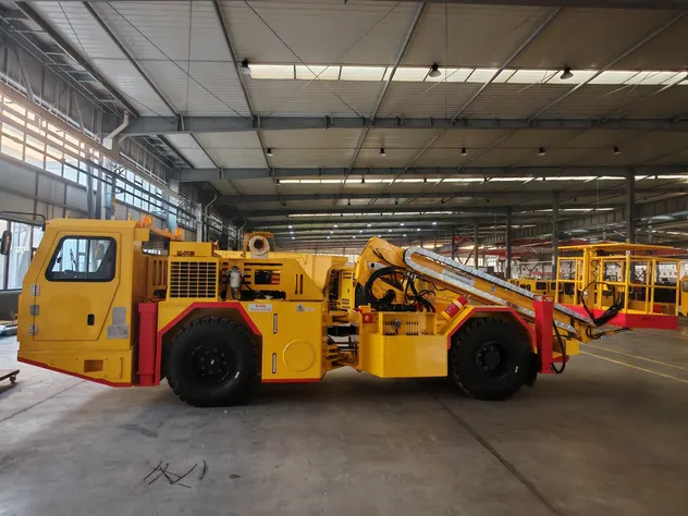 High-Capacity Underground Mine Multifunctional Service Vehicle Mining Utilitiy Machine