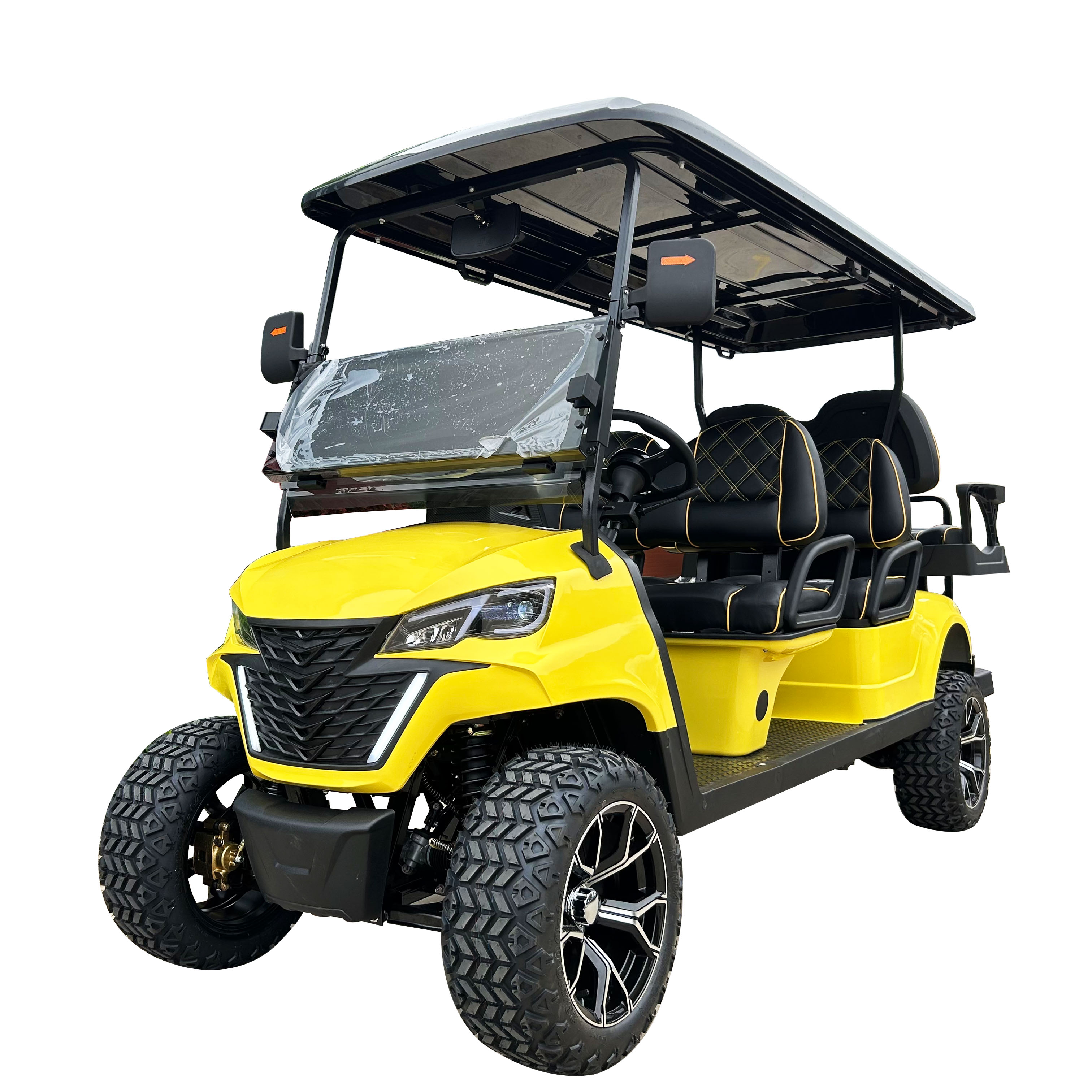 Golf Cart Rear View