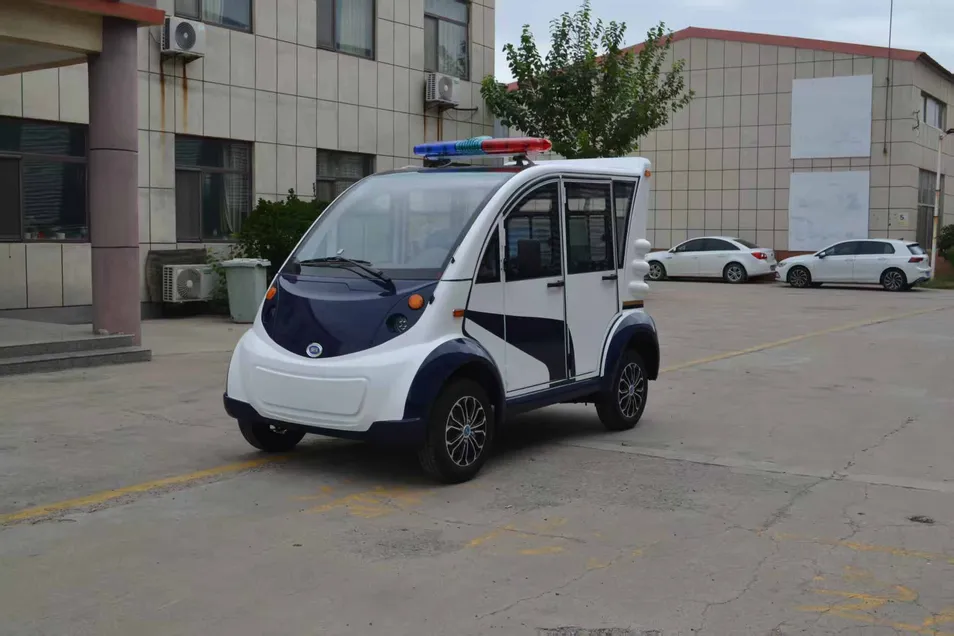 Electric Patrol Vehicle Quiet 80km Range for Neighborhood Watch