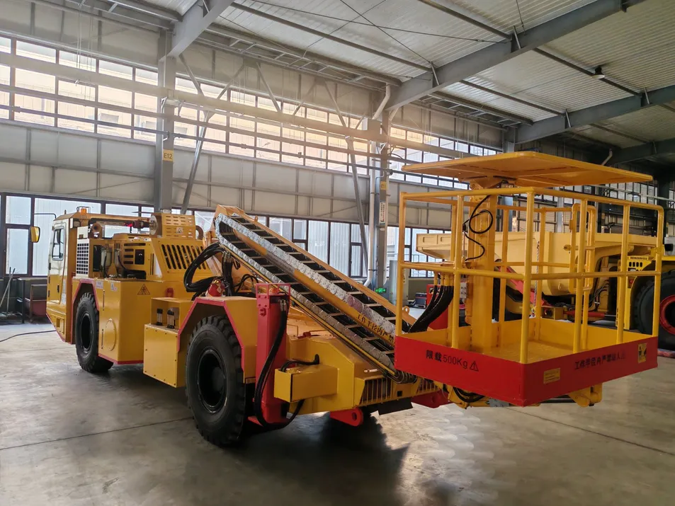 High-Capacity Underground Mine Multifunctional Service Vehicle Mining Utilitiy Machine