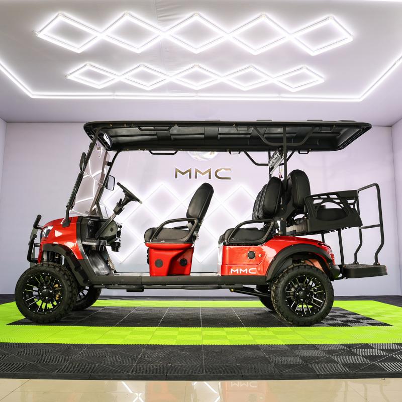 2026 60V Super Lithium Battery Electric Golf Cart 4x4 Off-Road Hunting Customized 5-6 Seats 25MPH CE/DOT Certified