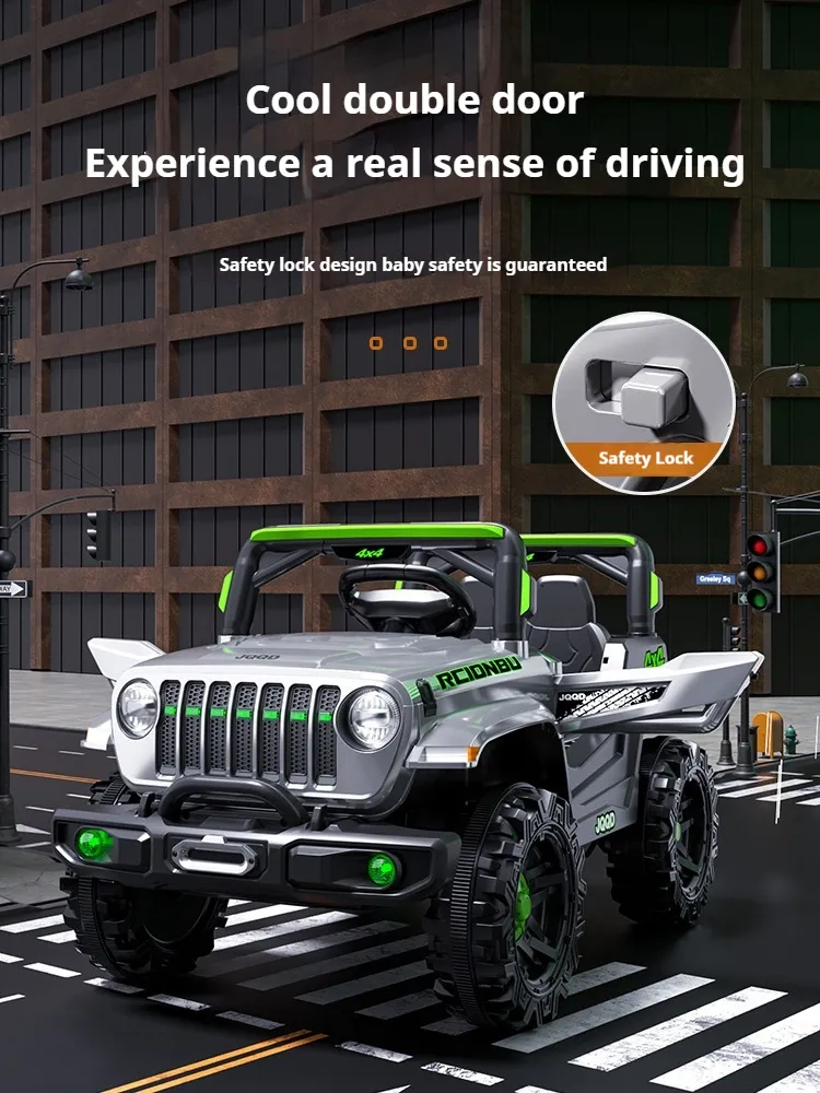 Remote-Controlled Children's off-Road Electric Vehicle for Outdoor Exploration
