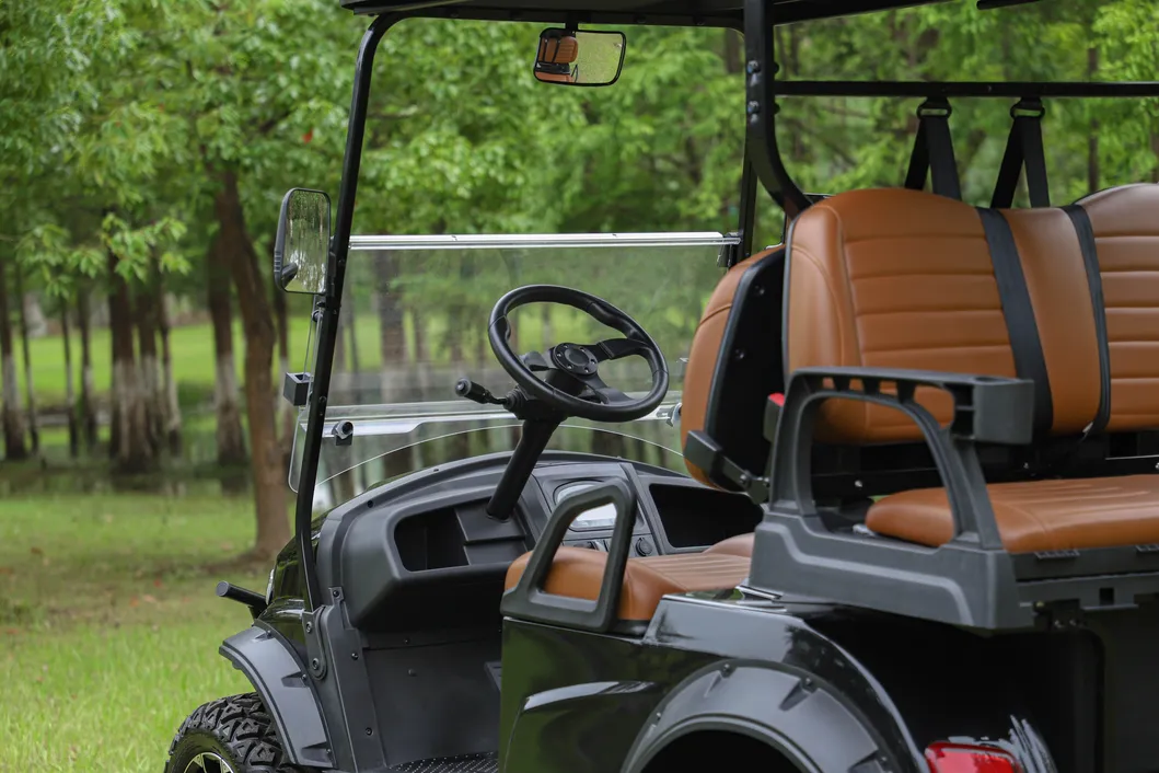4 Seats Golf Cart with 48V Lithium Battery Hunting Cart