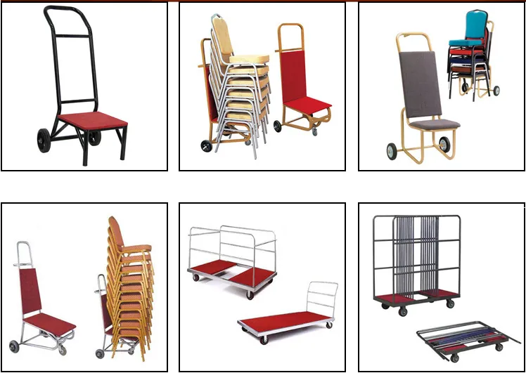 Hotel Banquet Furniture Chair Table Trolley Service Cart Details