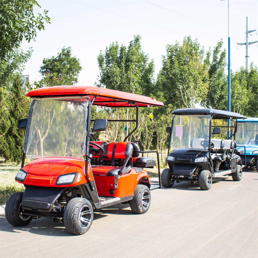 Free Shipping Club Golf Cart Lifted Passenger Golf Cart With Seats Outdoor AC 48V Golf Cart
