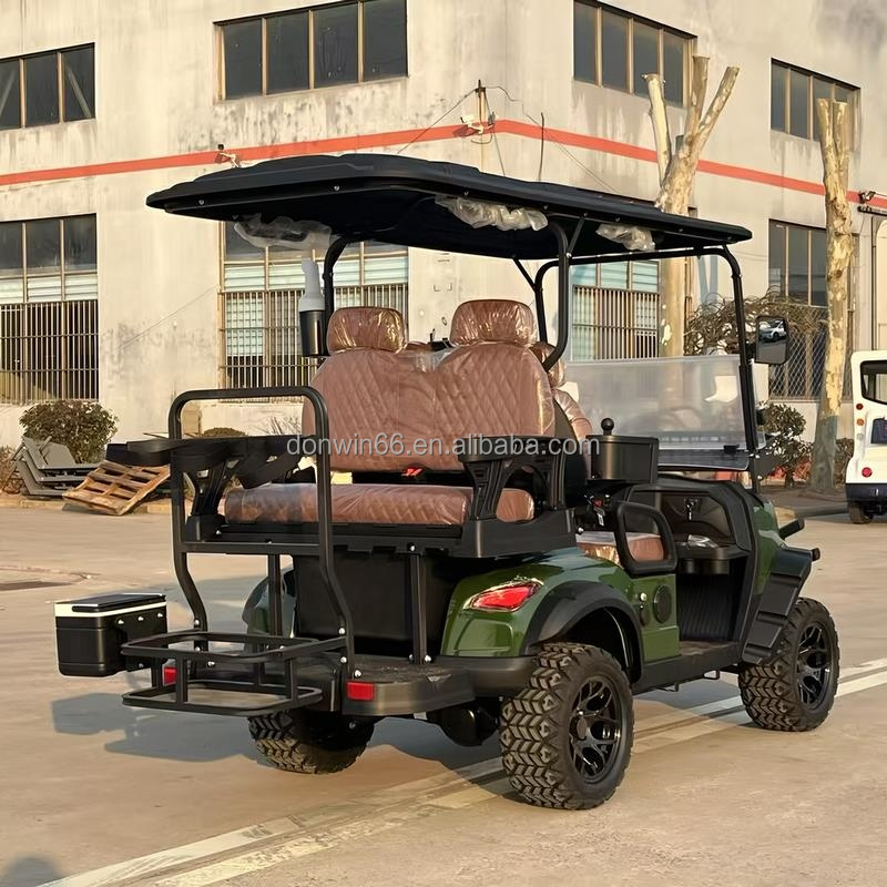 Smart Display Club Car High-definition Screen Electric Golf Cart Golf Trolley for Campsite Equipment Transportation