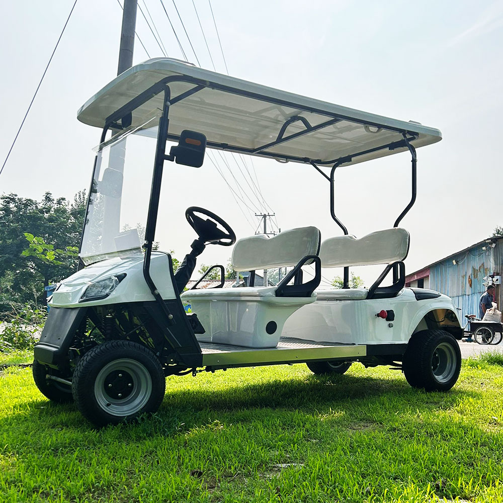 Electric Golf Cart with Advanced Technology for Smart Navigation