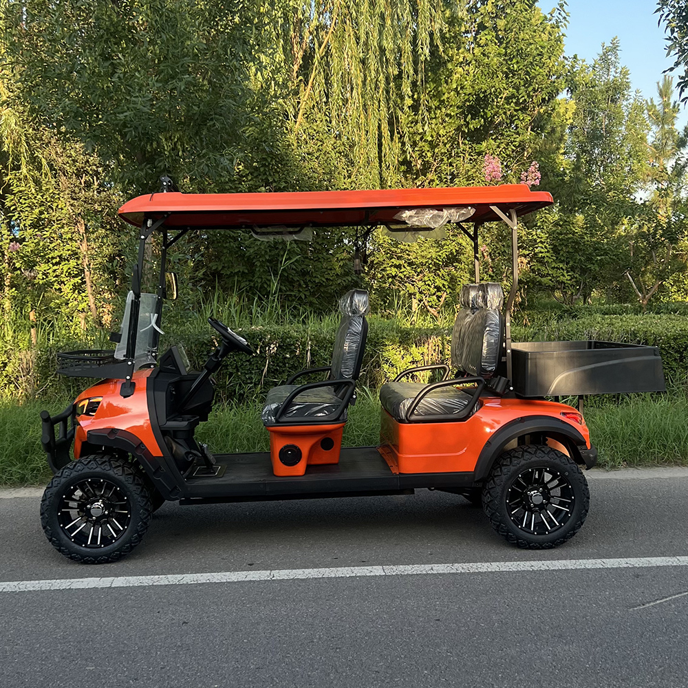 Private Customized Multifunctional Modification 4-seater Electric Off-road Golf Cart Farm Tool Cart 48V60V/72V Battery
