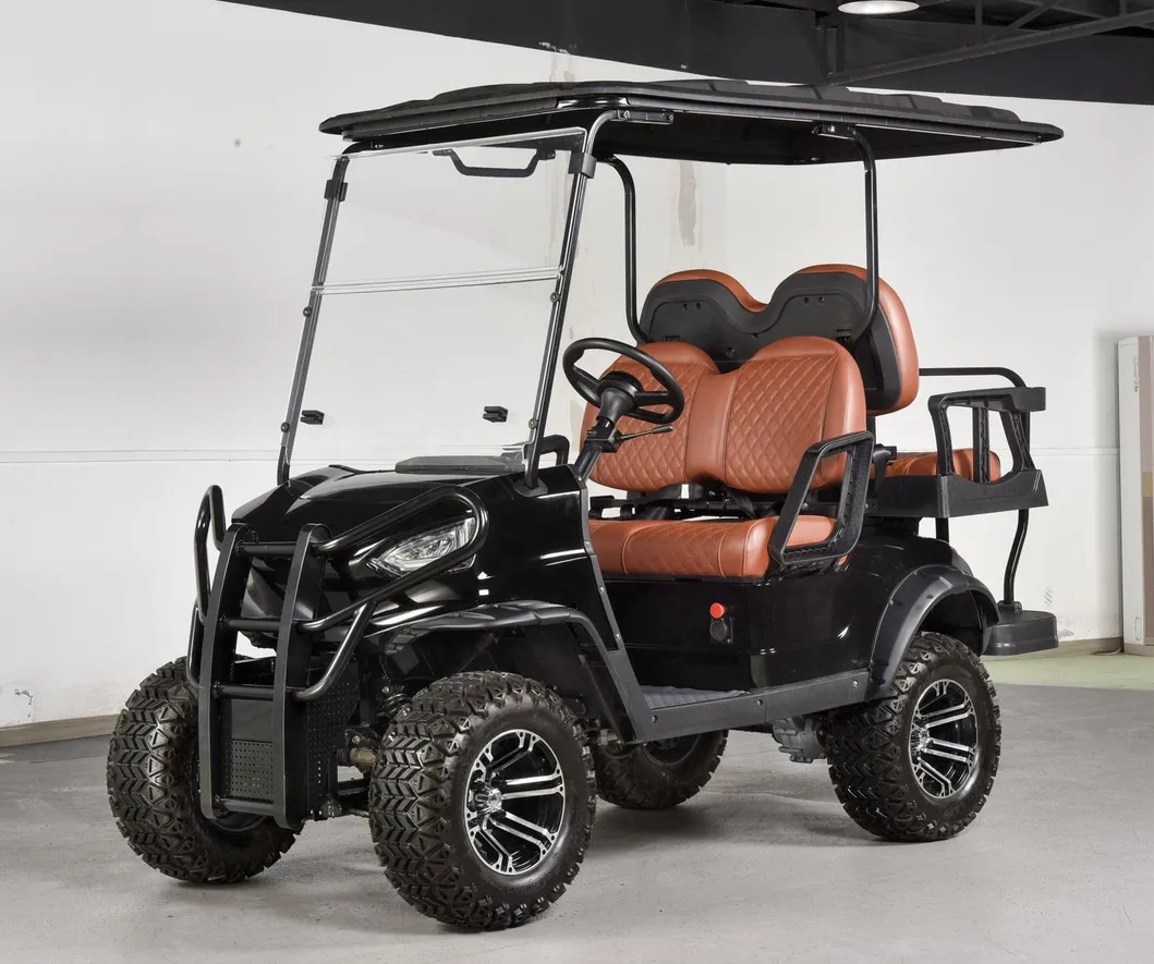 Solar-Powered Pink Golf Cart for EU Streets - Buy Now