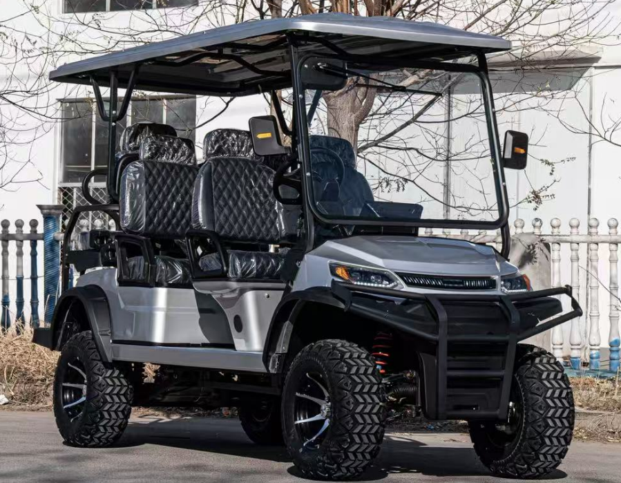 golf cart car Custom Off-Road 4+2-Seater Electric Golf Cart with Lithium Battery Professionally Designed for Clubs