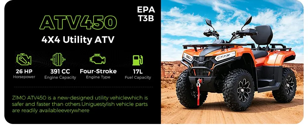 New OEM 4 Wheeler Tractor Utility Farm Vehicle