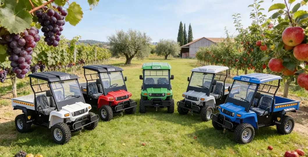 Electric Utility Vehicle High Efficiency Sprayer for American Orchards