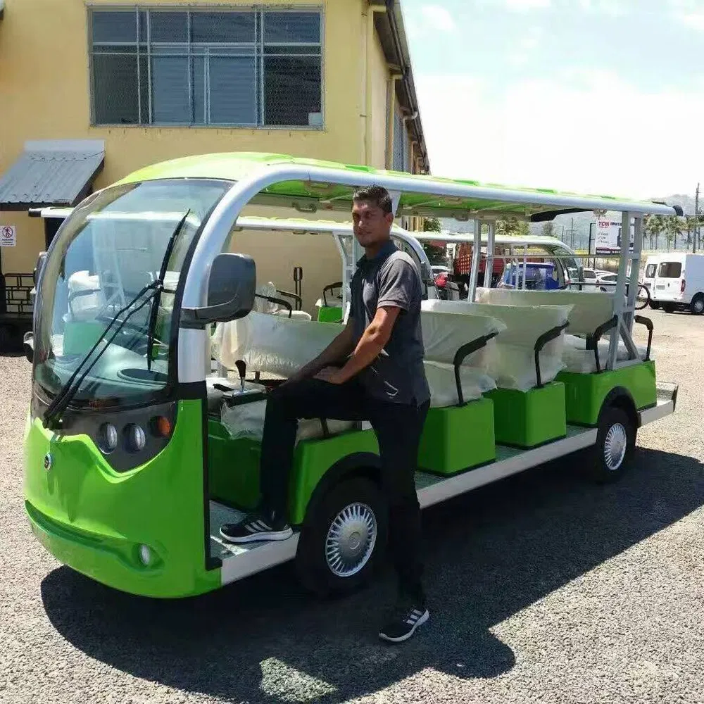 Stable Quality Long Durability Buggy/Golf Carts New 14 Person Electric Vehicle (Lt-S14)
