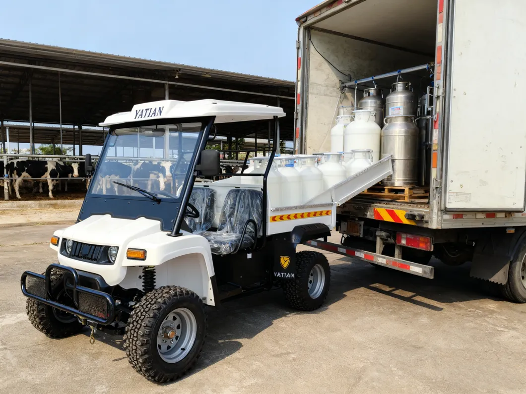 Electric Utility Vehicle High Efficiency Sprayer for American Orchards