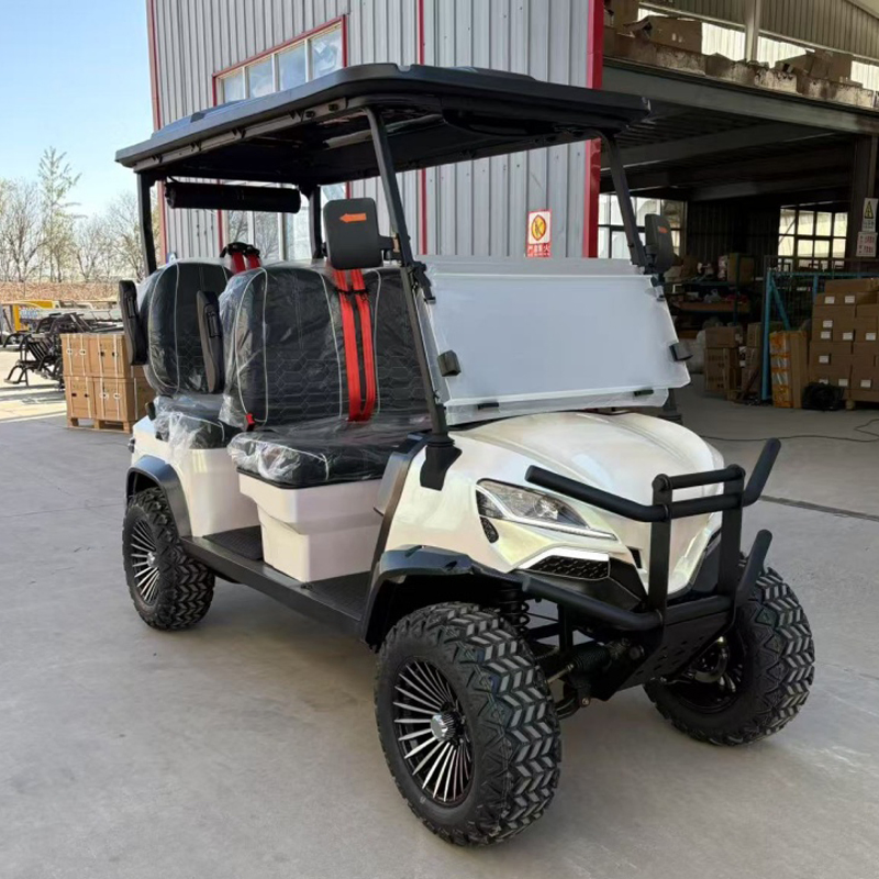 Chinese off Road Electric Folding Gocart 48V Electric Cart for Adults 72V 200ah Lithium Hunting Golf Carts Electric