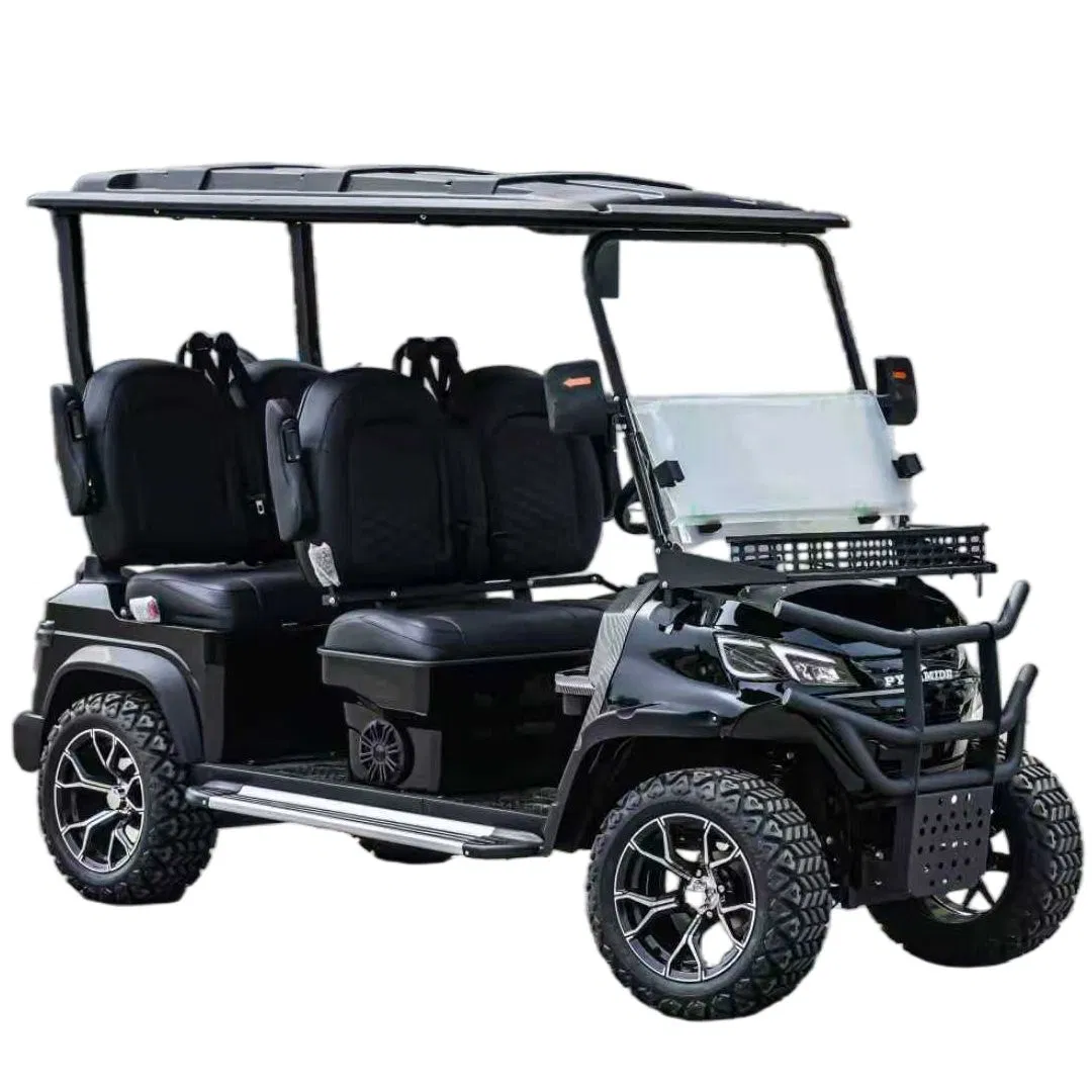 Four Passenger Electric Golf Cart for Hotel Resort Airport and Campus
