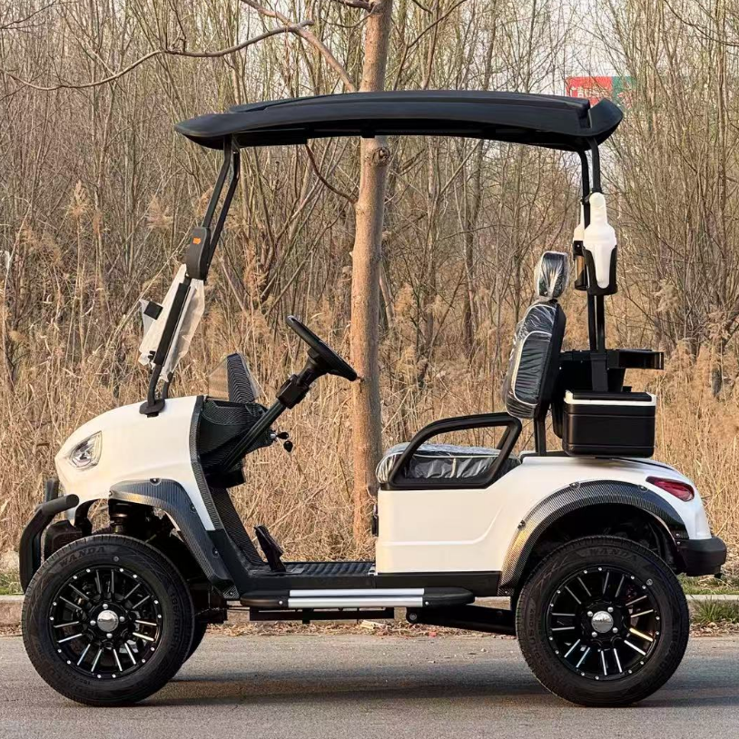 China 4 Seats Golf Cart Four-Wheel Vehicle Off-road Golf Carts Four Wheel Off Road Golf Cart With Folding Seats
