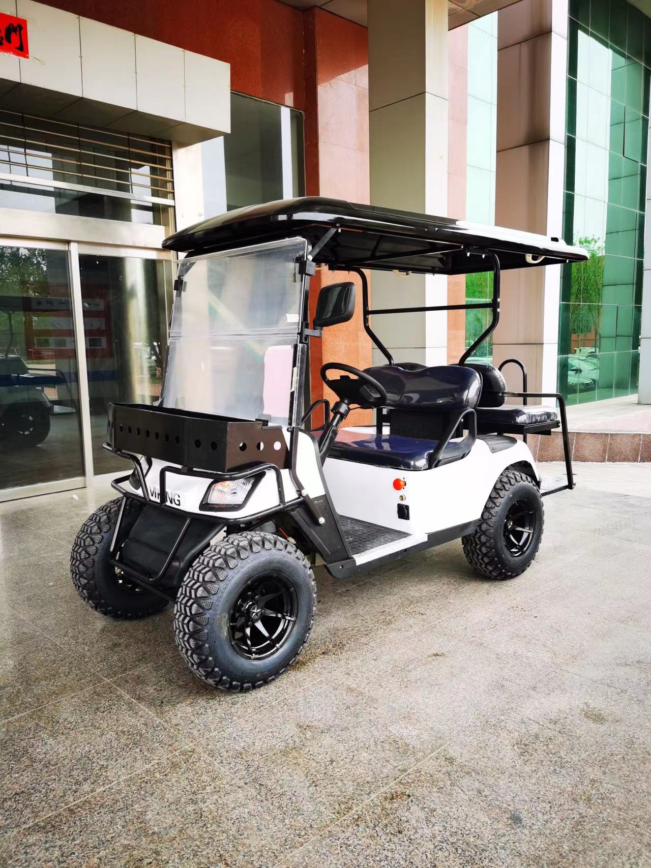 Off-road Golf Carts 4+2 Seats Off-Road Tires Golf Cart 30km/h