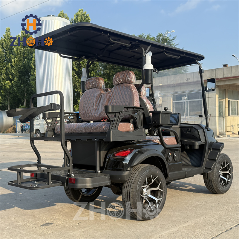 Certified Commercial Golf Cart Resort Transport Fleets Cheap Electric Golf Carts off Road Electric Golf Cart