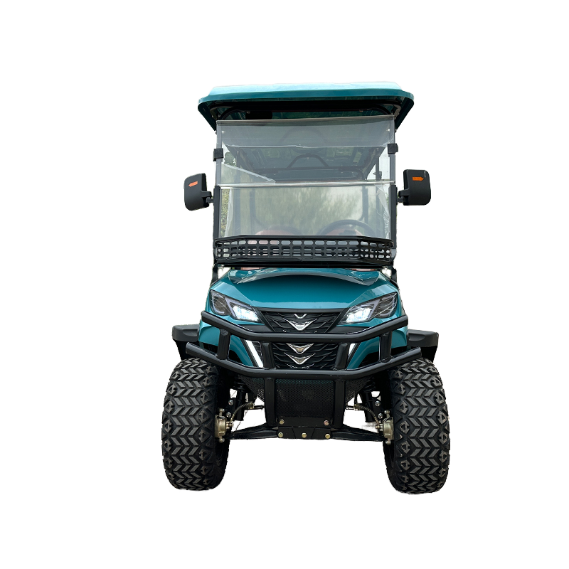 60/72V Lithium Battery Solar Buggy Electric Golf Cart Extreme Deluxe Edition 6 Seats 7500W AC Motor Street Legal Ezgo Rxv Usage