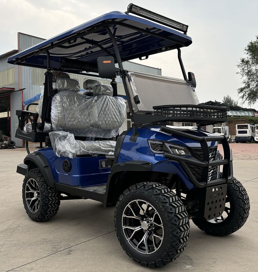 Electric Golf Cart Front View