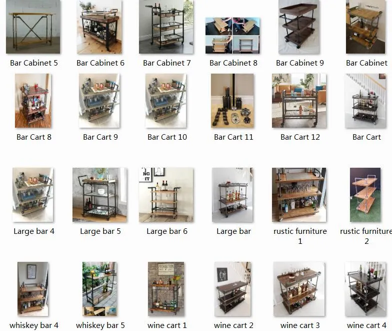 Wooden Star Hotel Movable Round Wine Trolley Rolling 2 Tier Cart Rack Bar Service Storage Cart for Hotel and Restaurant