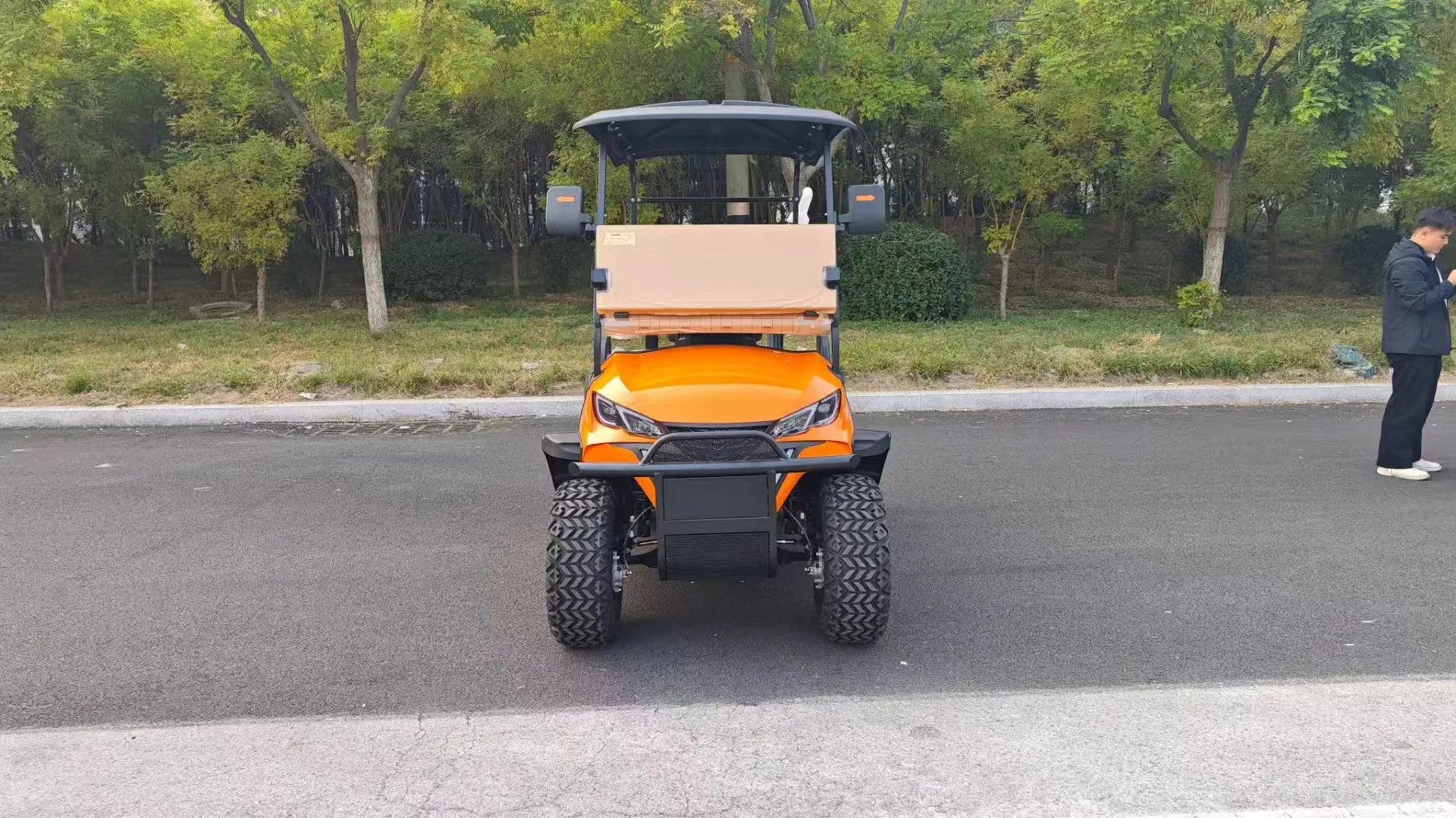 Multi-Color 2-Seater Electric Golf Cart Ideal for Hotel Shuttle Service