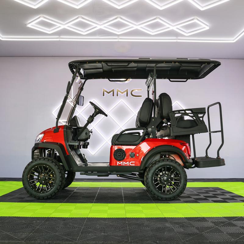 2026 60V Super Lithium Battery Electric Golf Cart 4x4 Off-Road Hunting Customized 5-6 Seats 25MPH CE/DOT Certified