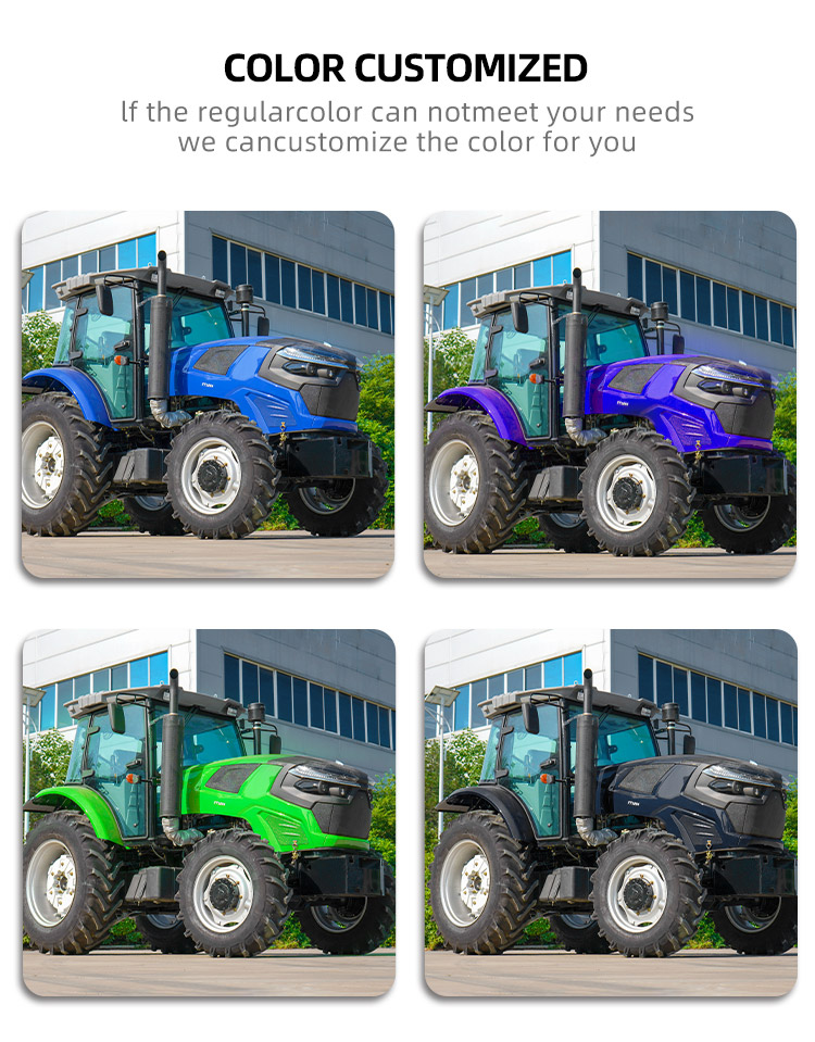 TE series tractor detail view