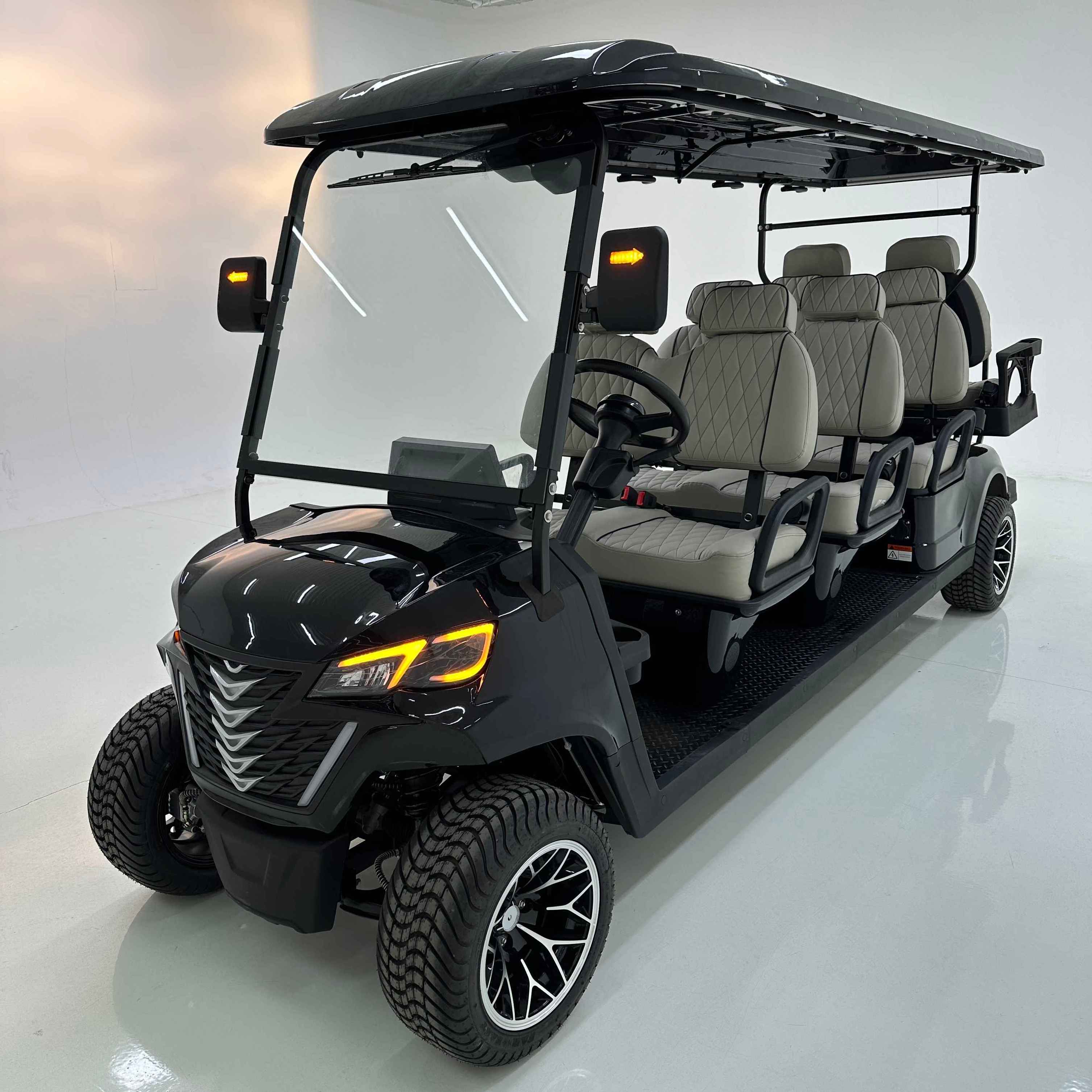 Road Street Legal 4WD 48V/60V/72V Lithium Battery 2 Seater 30-50Km/h 70-90km CE Certified 12 Month Warranty Golf Cart