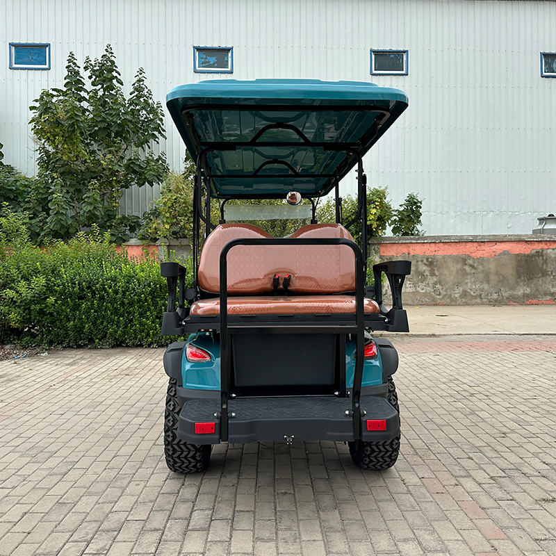 60/72V Lithium Battery Solar Buggy Electric Golf Cart Extreme Deluxe Edition 6 Seats 7500W AC Motor Street Legal Ezgo Rxv Usage