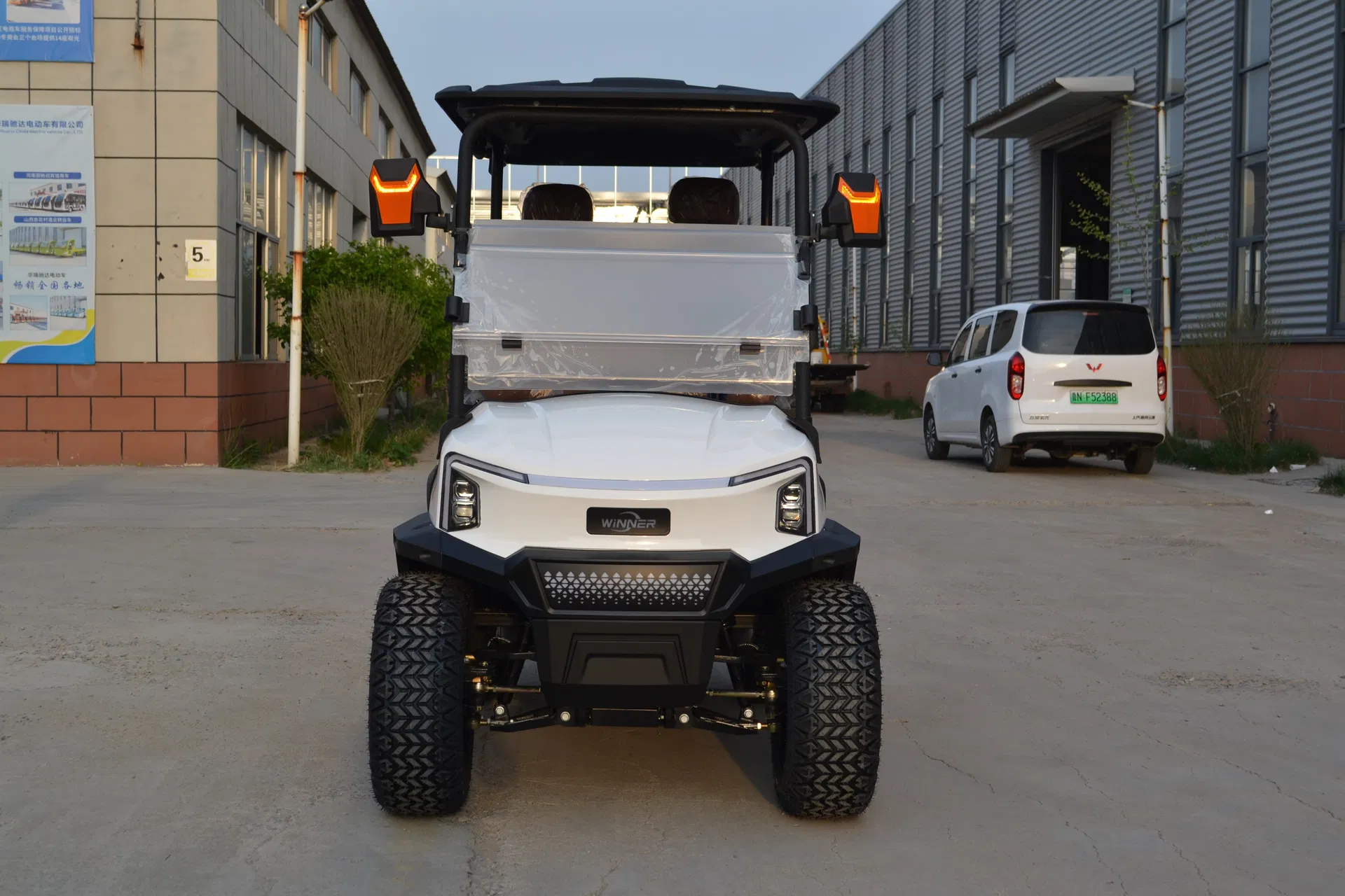 Golf Cart Angle View 9
