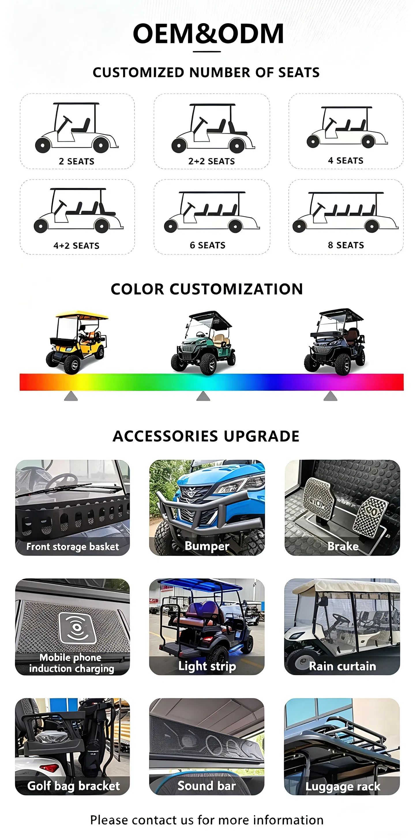 Golf Cart Spec Details