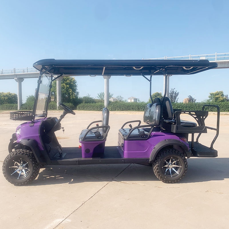 Best Price 6 Seater Off-Road Tire Golf Cart Buggy Hunting Cart Golf Carts Powered