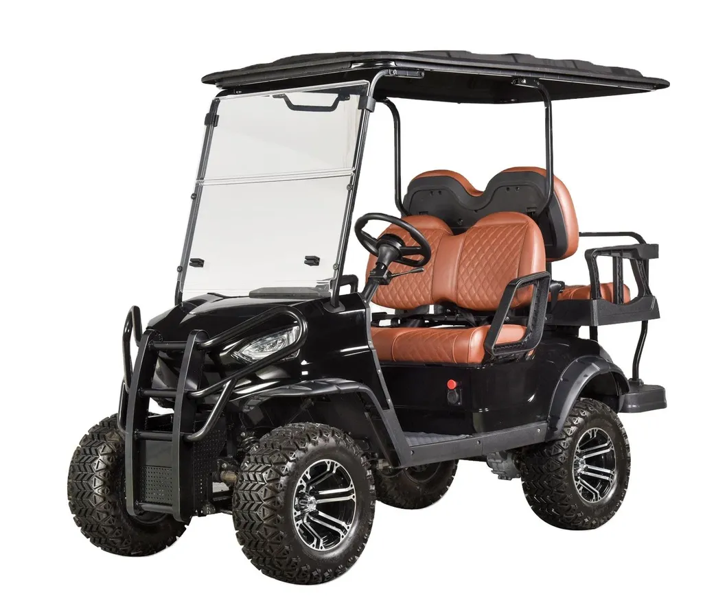 Solar-Powered Pink Golf Cart for EU Streets - Buy Now