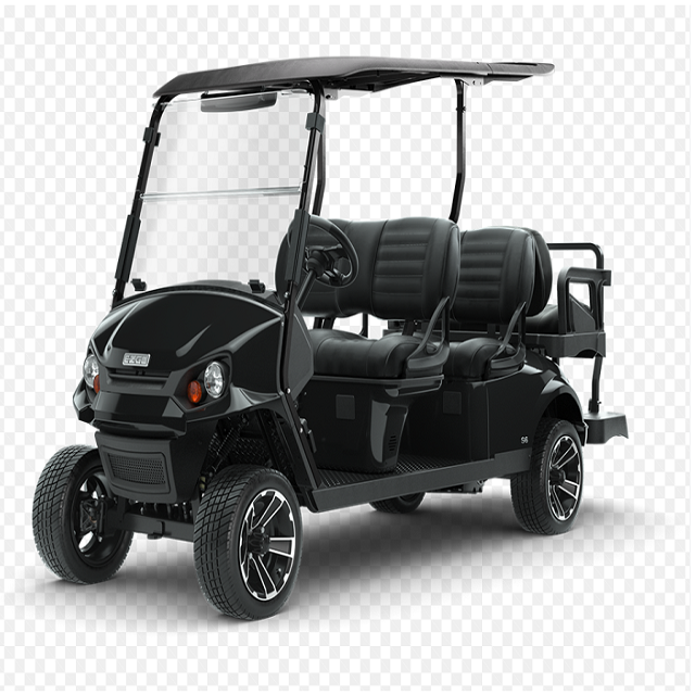 2024 New Electric 4 Passenger Golf Cart with Lithium Battery and 5kW Motor Reliable Seats