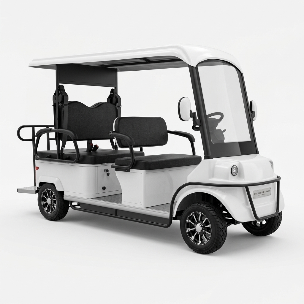 Electric Golf Carts 6 Seater Golf Buggy Electric Scooter Car for Outdoor Sightseeing Golf Course Transport