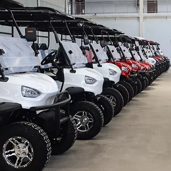 Hot Sale 6-Seater Mini Buggy Street Legal with 72V Lithium Battery 10 Steering Rack Electric Fuel New Release