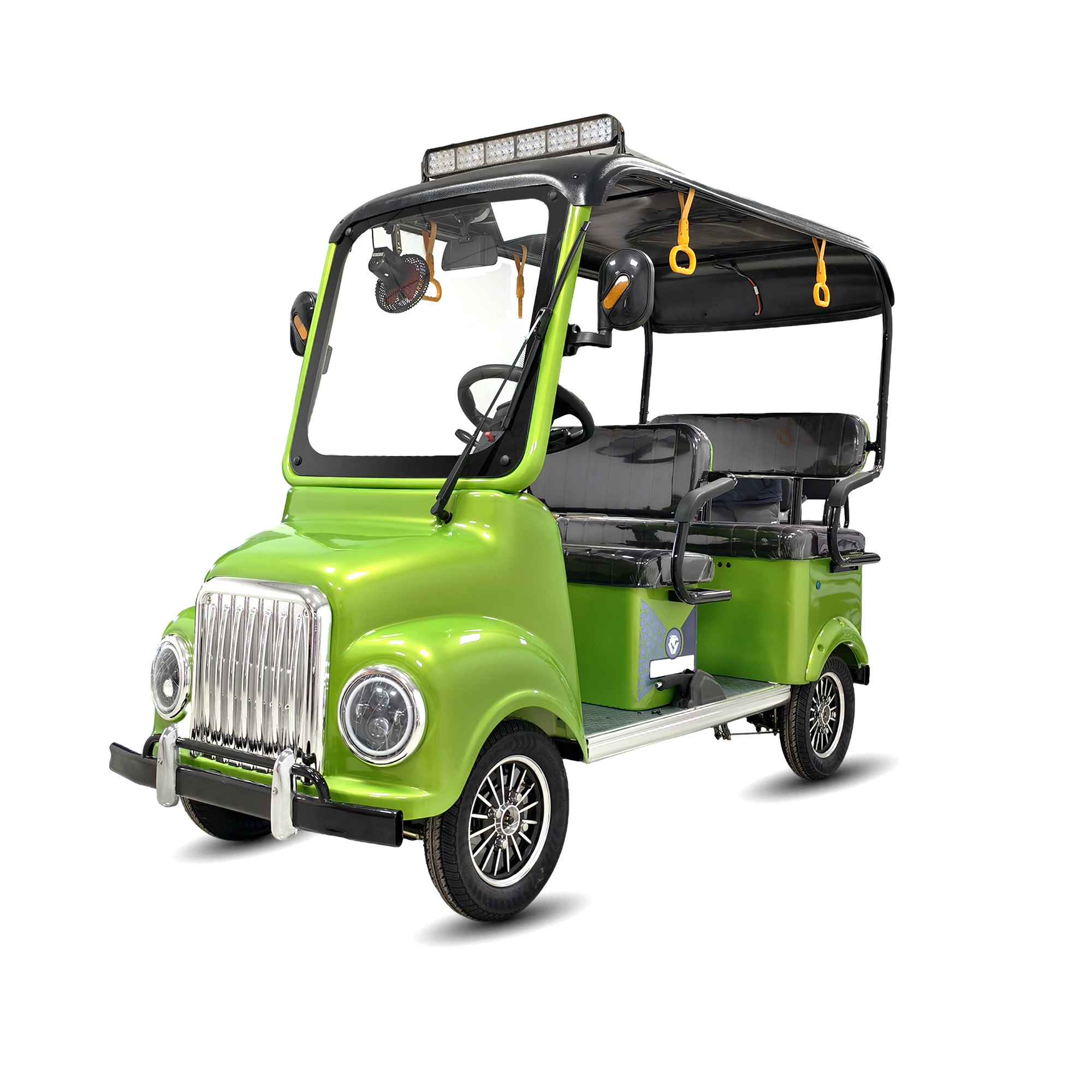 HLD New Style High Battery Life Four Wheels Electric Scooter With Rain Cover Four Wheels Electric Sightseeing Electric Golf Cart