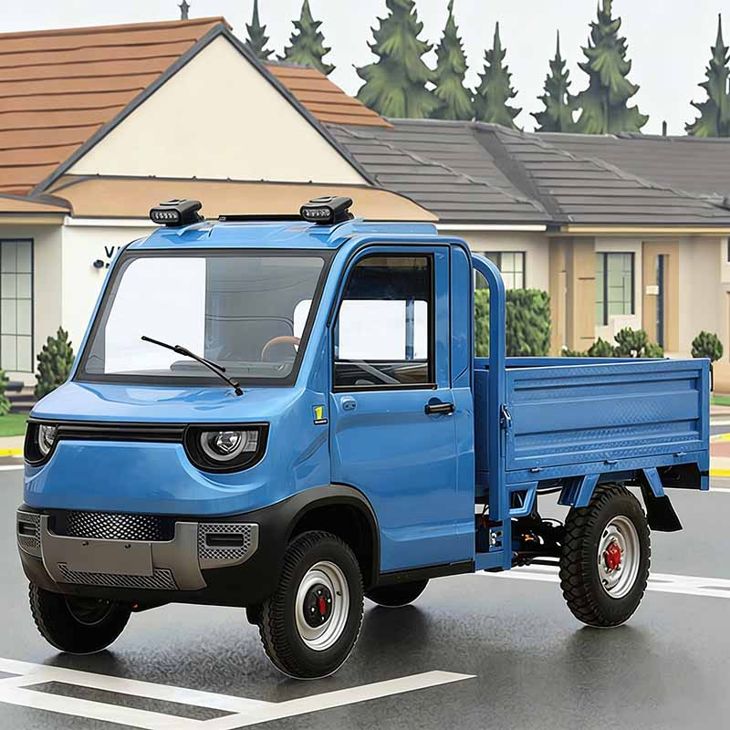 Reasonable Price Wholesale Supply Mini Neighborhood Small Low Speed Personal Electric Utility Delivery Vehicle Cargo 4 Wheel