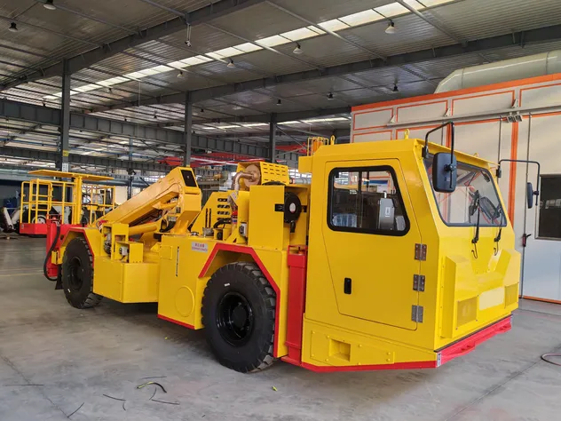 High-Capacity Underground Mine Multifunctional Service Vehicle Mining Utilitiy Machine