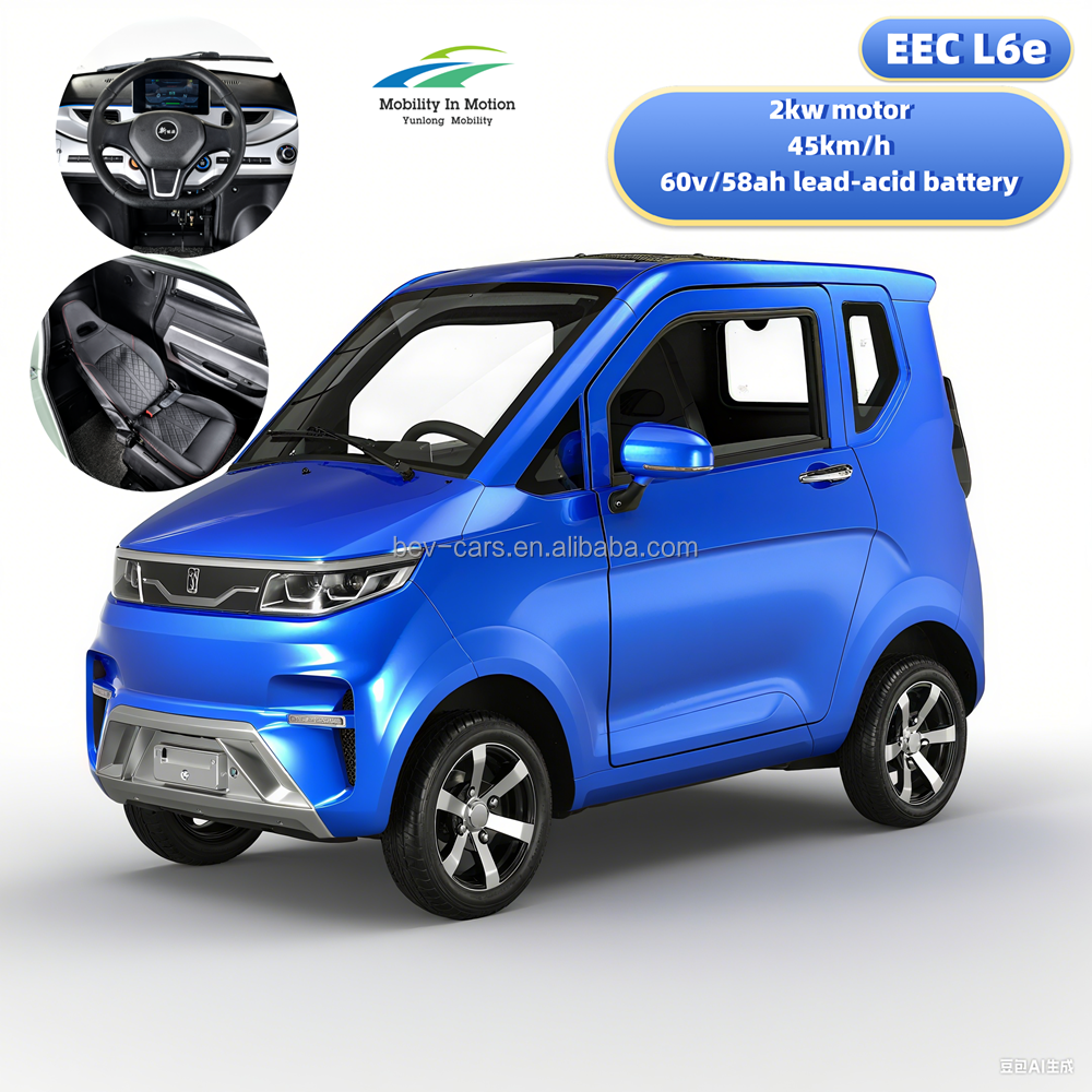 Electric Mini Car Side View