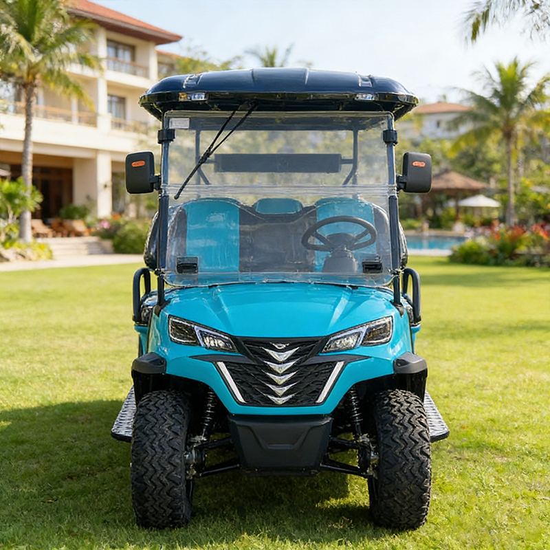 WOLAN Producer Support Customization Electric High Speed 6-Seater Off-Road Golf Cart 70-90km Range for Farm Ranch Agriculture