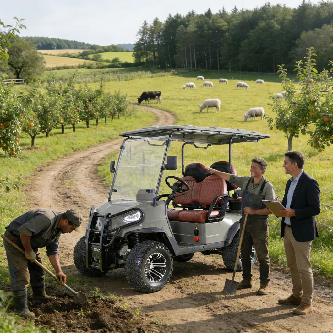 Gq22p 4X4 Electric UTV off-Road Utility Vehicle Detail 3