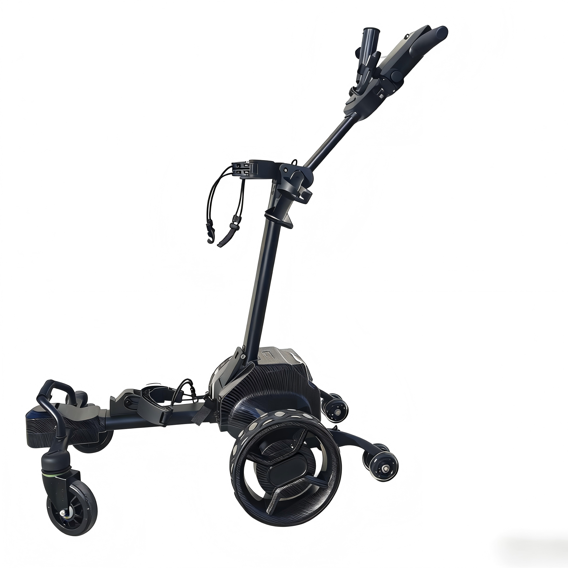 Smart Follow Golf Caddy Intelligent Auto Follow Electric Golf Bag With Li-Ion Battery 50kg Capacity &amp; 7km/h Speed