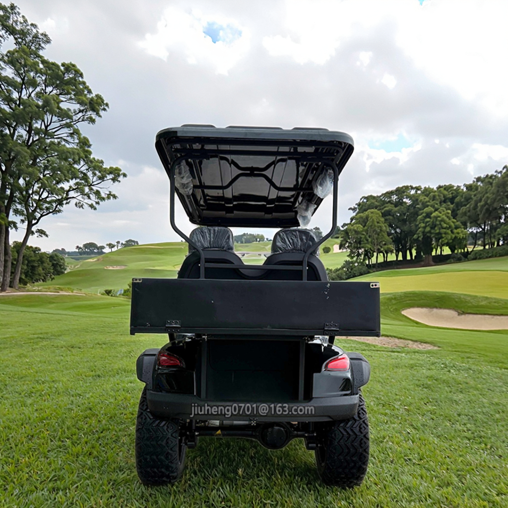 Factory Manufactured Electric Golf Carts CE Certified 60V-72V 3-4 Seats 4 New Hunting Carts Agricultural Farm Delivery Cargo