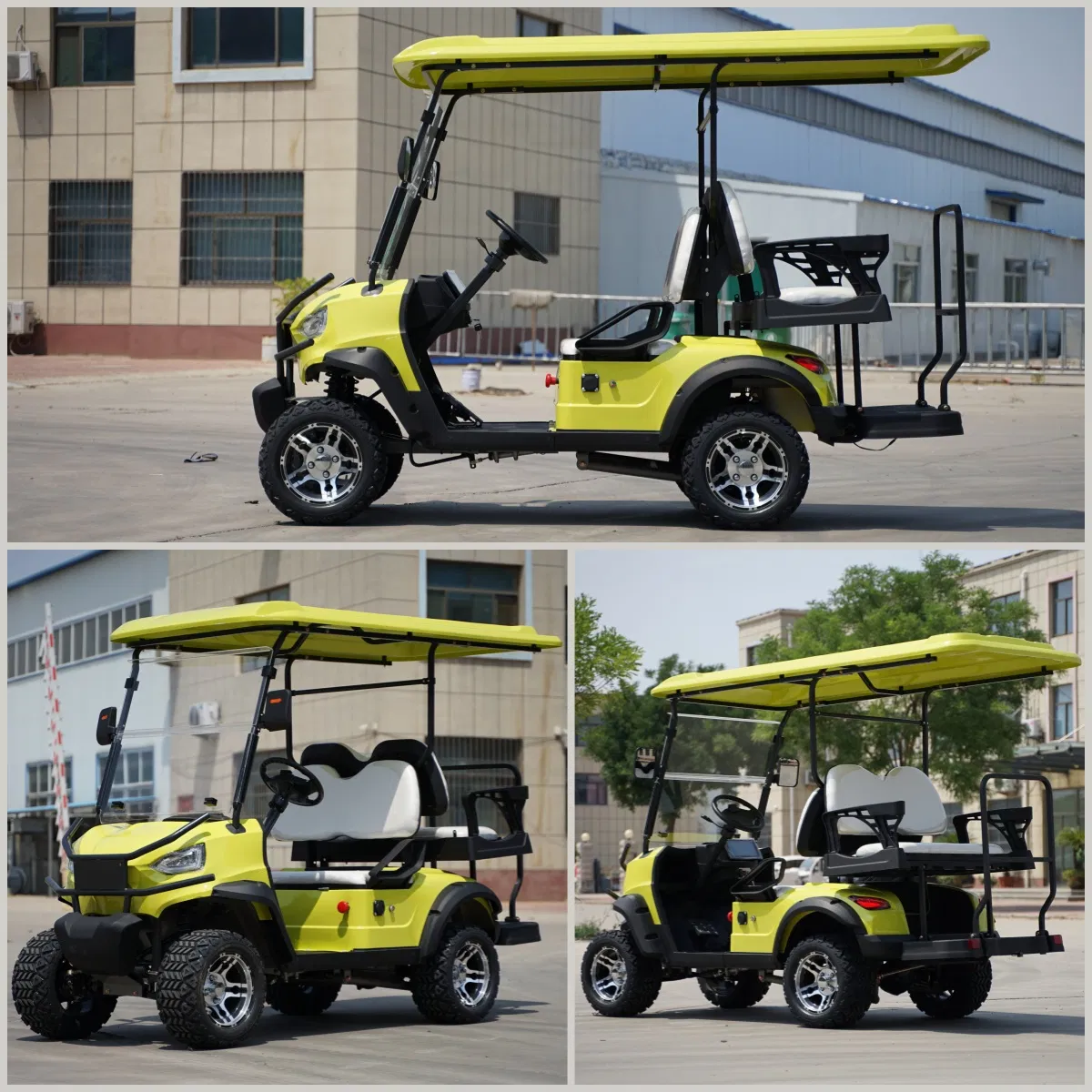 Eco-Friendly Solar Powered Golf Cart for Easy Transportation