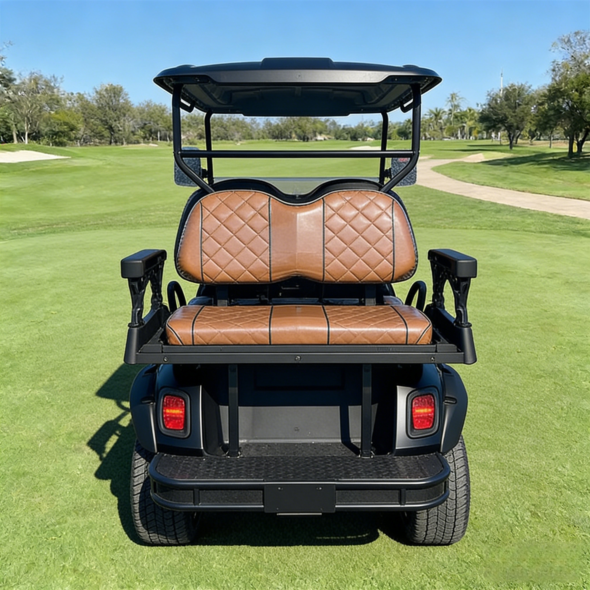 Electric Golf Cart With 250mm Ground Clearance For Street Legal Use And Customizable