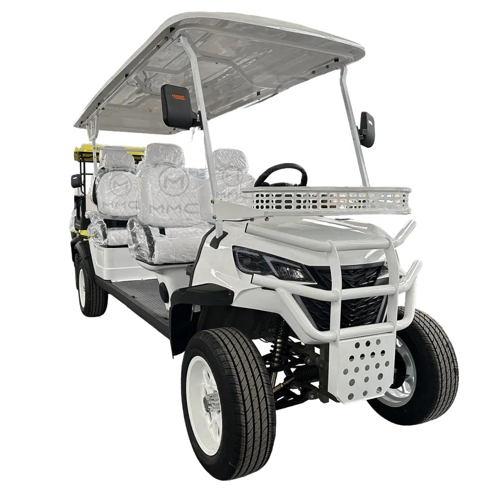 72V Lithium Battery 4 Wheel Golf Carts Solar Panels Powered off Road Electric Golf Cart 4 Seater