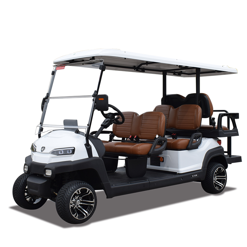 Custom Golf Carts CE Certified 5KW Motor for EU/US Leisure &amp; Patrol Use Golf Carts for Sale